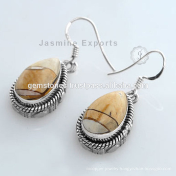 Handmade Semi Precious Silver Earrings Jewelry Wholesale Sterling Silver Earrings